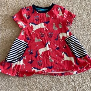 Mini Boden unicorn dress